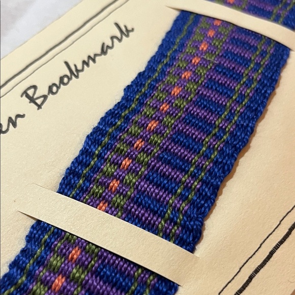 Handwoven Bookmark by Miki Lovett - Picture 6 of 7